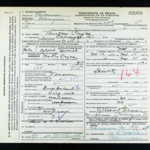 Death Certificate of Burton Payne