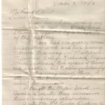 19261009 Letter - Letter Concerning Application.jpg