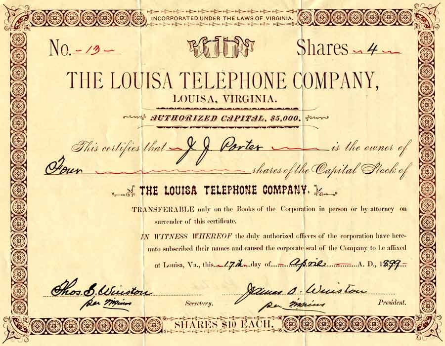 The Louisa Telephone Company