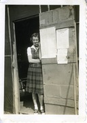 Photograph of Pauline Towsey, an Aircraft Warning Service Volunteer